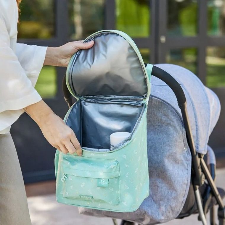 Miniland, torba izotermiczna, zielona