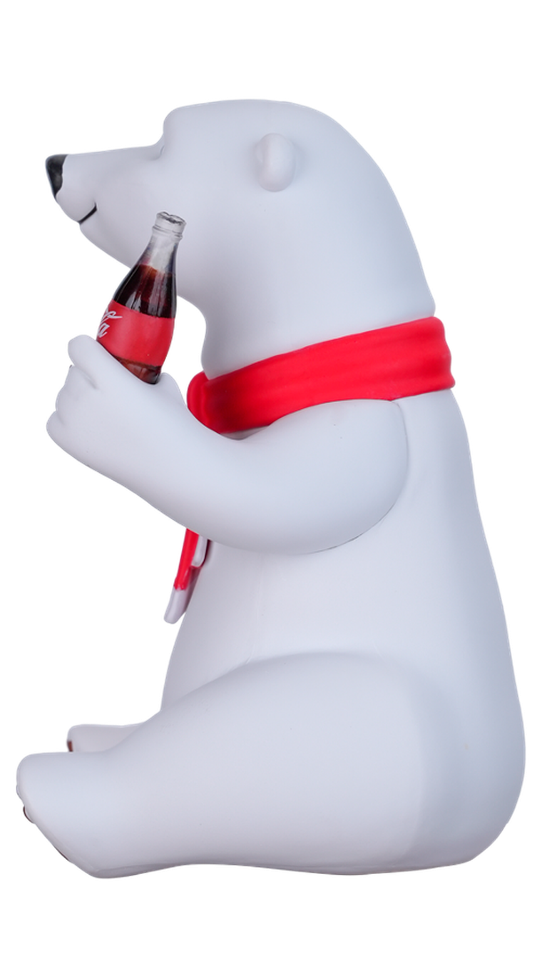 Minix, Coca Cola, Polar Bear, figurka kolekcjonerska