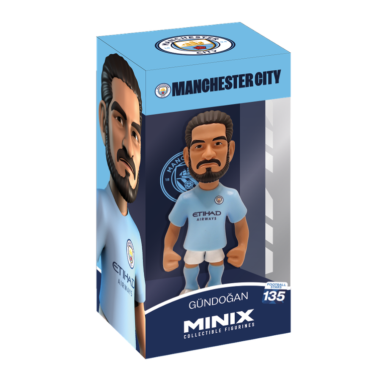 Minix, Manchester City, Ilkay Gundogan, figurka kolekcjonerska