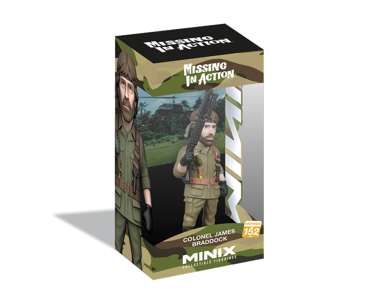 Minix, Missing In Action, Chuck Norris, figurka kolekcjonerska