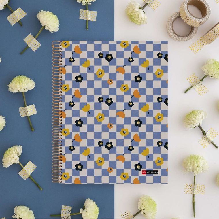 Miquelrius, Square It, zeszyt A4, w kratkę, spiralny, 120 stron