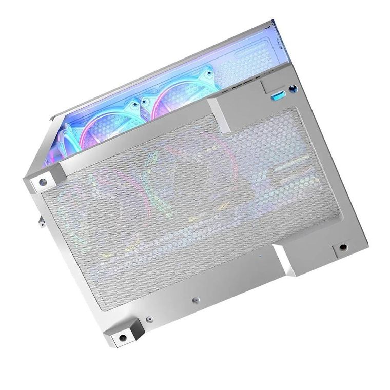 Modecom, Volcno Panorama Midi, obudowa komputerowa, biała