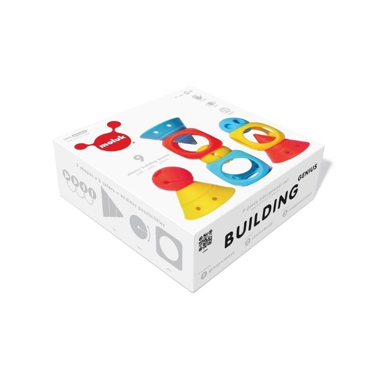 Moluk, zestaw zabawek kreatywnych, 9 elementów