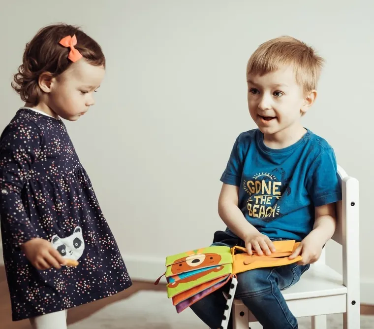 Mom's Care, książeczka puzzlowa, zabawka sensoryczna