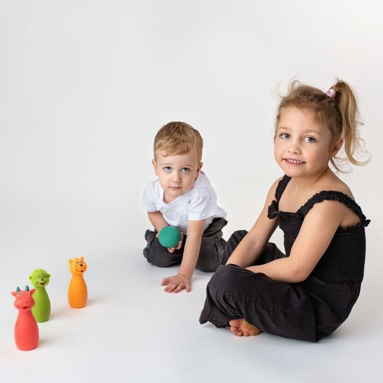 Mom's Care, miękkie kręgle, 4 elementy