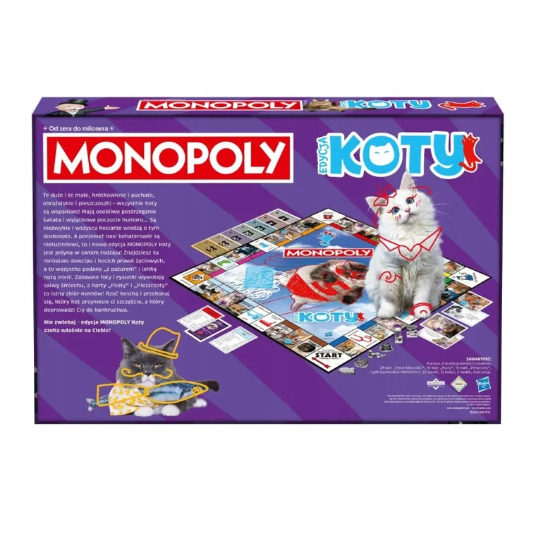 Monopoly, Koty, gra ekonomiczna