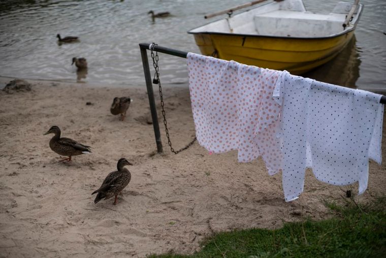 Motherhood, Classics Beżowy 2023, Premium, pielucha, otulacz bawełniany, 100-120 cm, 2 szt.