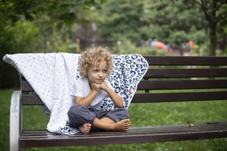 Motherhood, Statki Miętowe, Pre-Washed, kocyk muślinowy dwuwarstwowy, 95-110 cm
