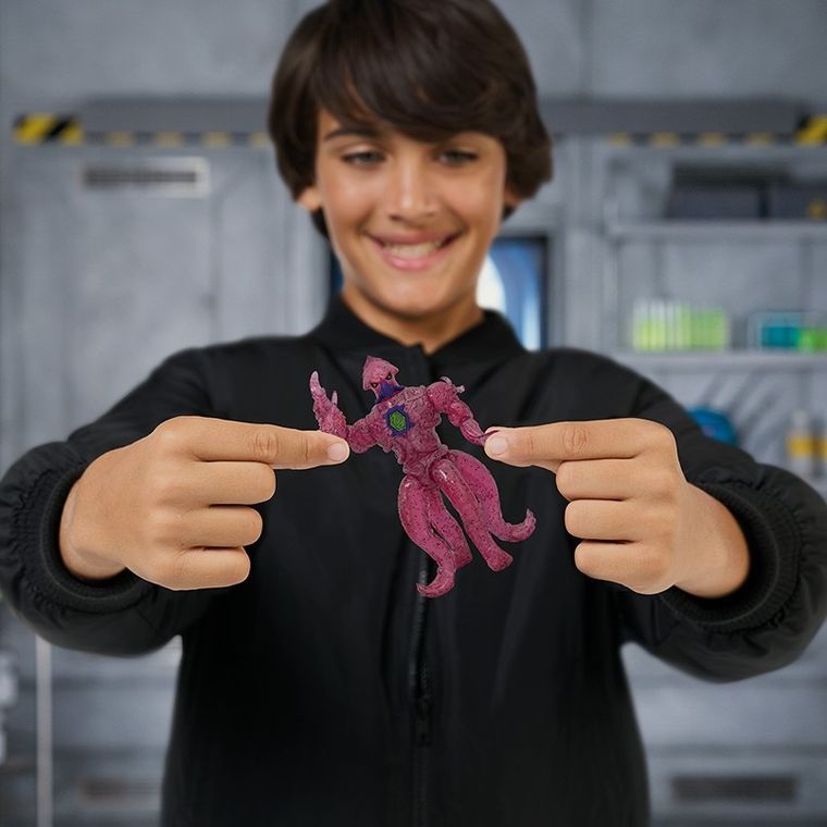 Mr Beast Lab, Hybrids, Hyper Fusion, kolba z figurką mutanta