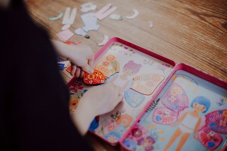 Mudpuppy, Magnetyczne postacie, Radosne motyle