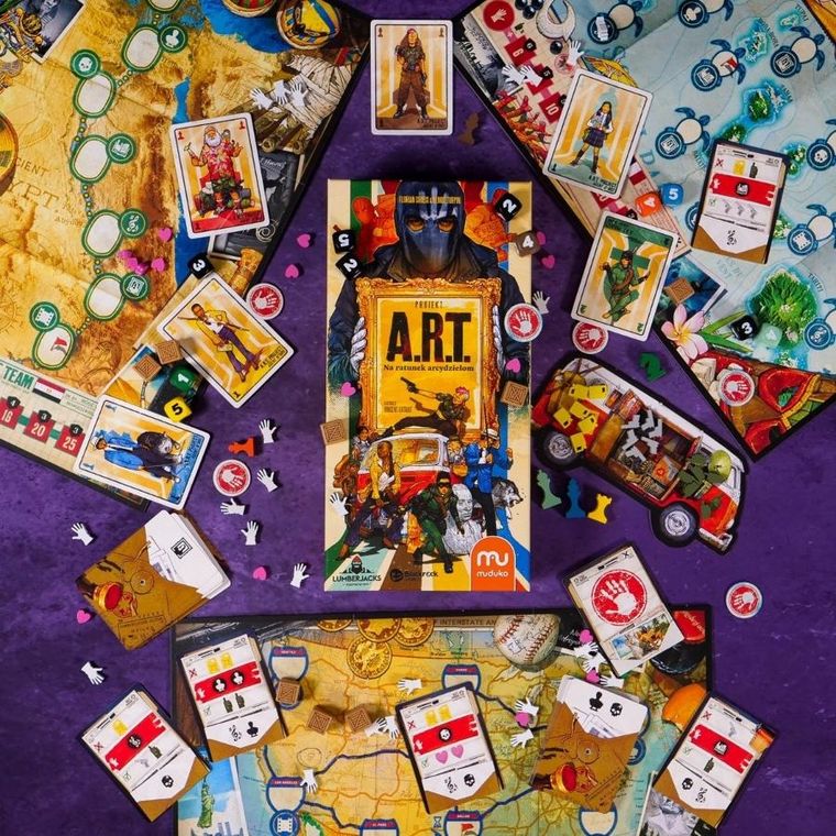 Muduko, Projekt A.R.T. Na ratunek arcydziełom, gra towarzyska