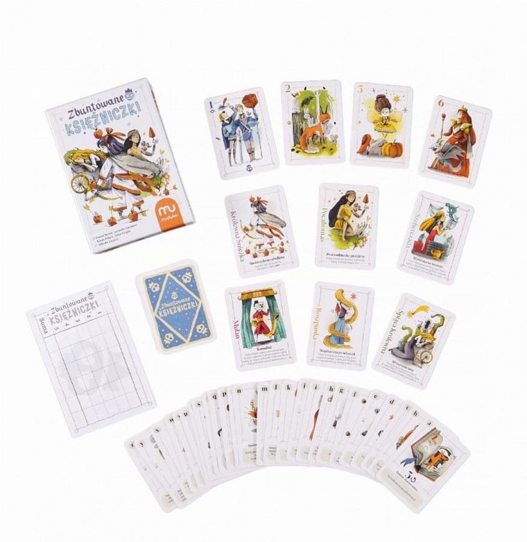 Muduko, Zbuntowane Księżniczki, gra karciana