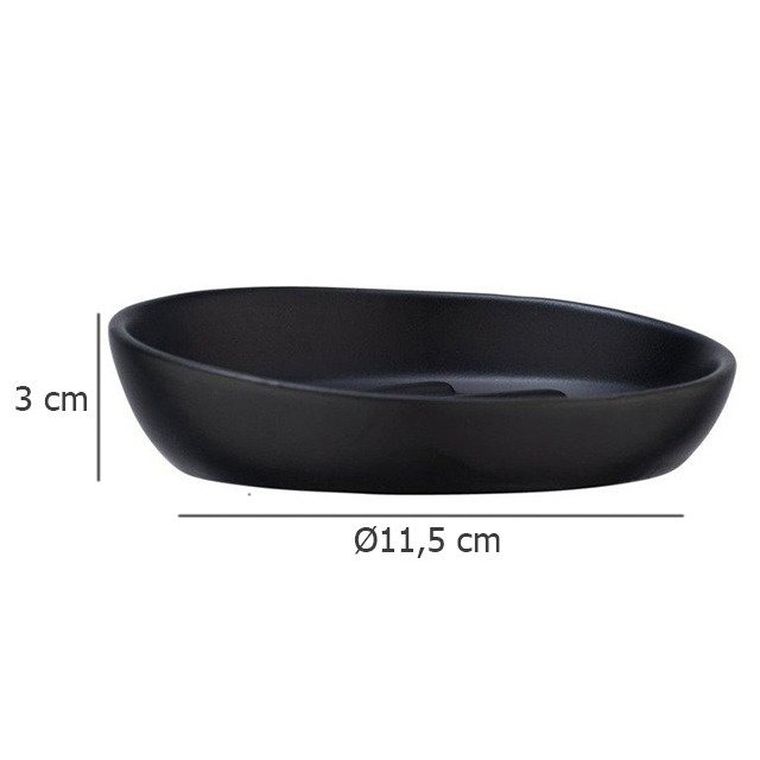 Mydelniczka, Badi, okrągła, czarna