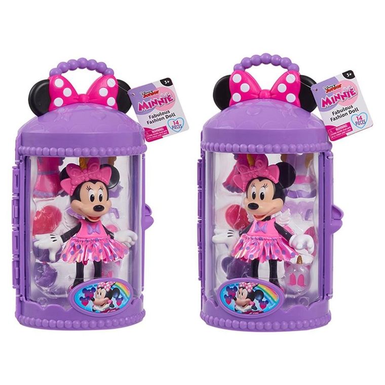 Myszka Minnie, Fabulous fashion, fugurka z akcesoriami, 15 cm