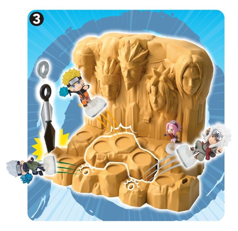 Naruto, Hokage Rock Survival, gra zręcznościowa, 7583