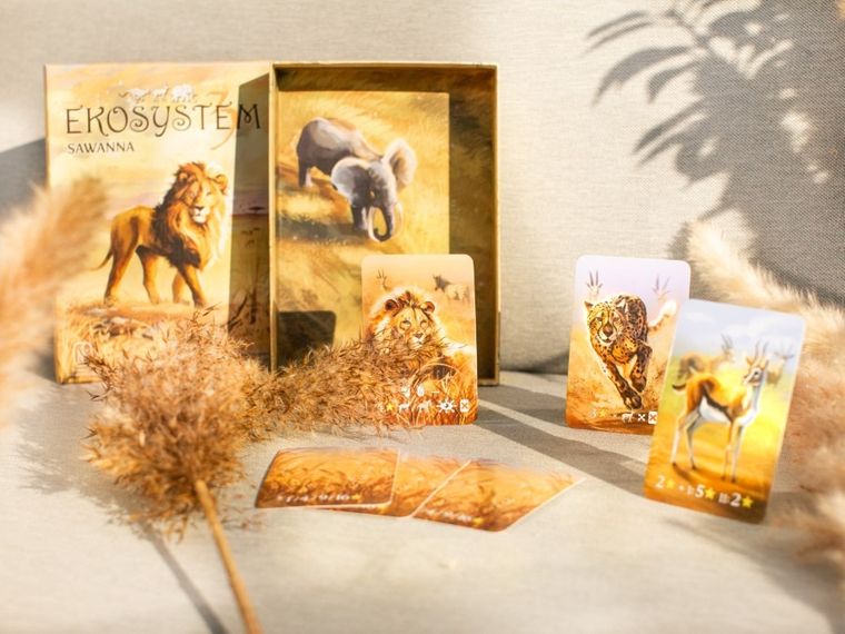 Nasza Księgarnia, Ekosystem 3, Sawanna, gra familijna