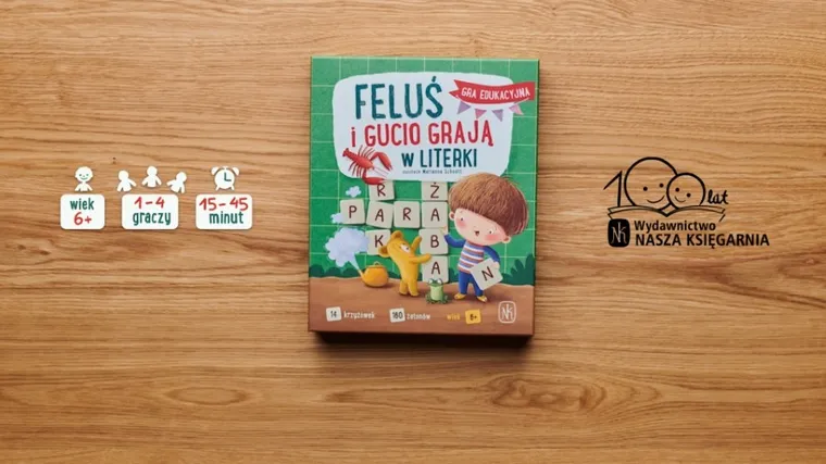 Nasza Księgarnia, Feluś i Gucio grają w literki, gra edukacyjna