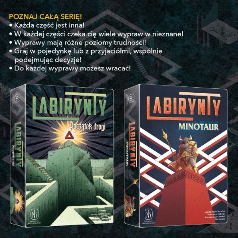 Nasza Księgarnia, Labirynty: Minotaur, gra familijna