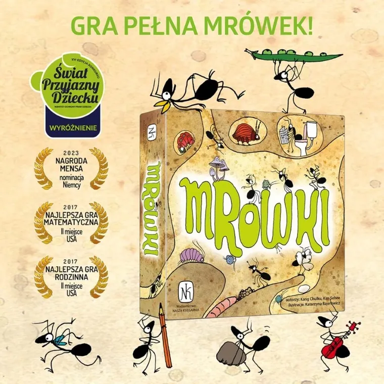 Nasza Księgarnia, Mrówki, gra familijna