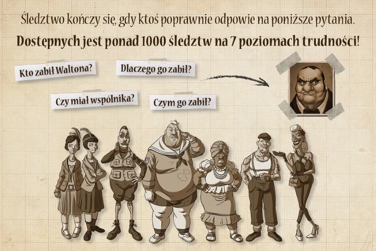 Nasza Księgarnia, Niepożądani goście, gra detektywistyczna