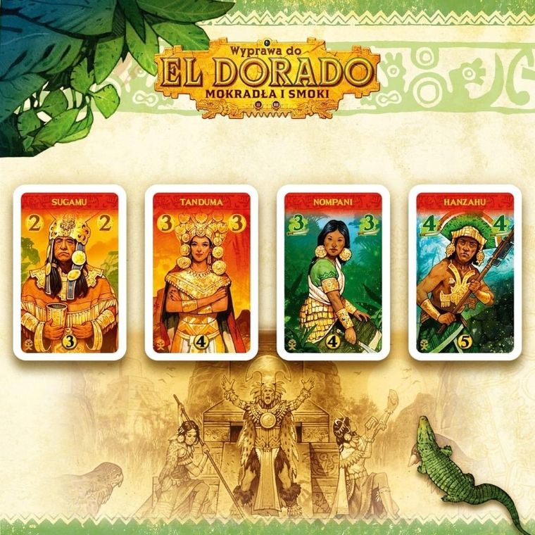 Nasza Księgarnia, Wyprawa do El Dorado: Mokradła i smoki, dodatek do gry