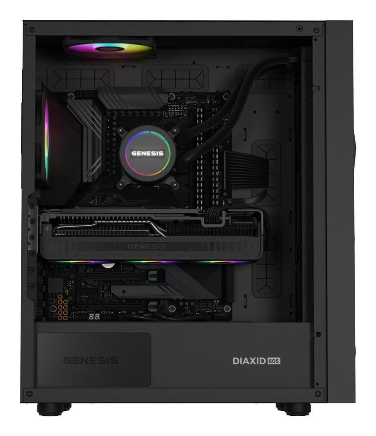 Natec, chłodzenie wodne, Hydria Genesis 360 ARGB, czarne