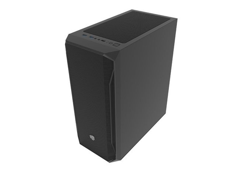 Natec, Fury Shobo SH4 RGB Midi Tower, obudowa komputerowa z oknem, czarna