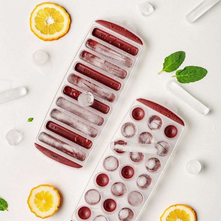 Nava, foremka do 21 kostek lodu, z silikonowym dnem