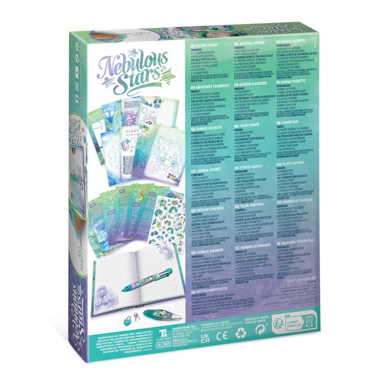 Nebulous Stars, Marinia, pamiętnik na kłódkę z aplikatorem wzorów