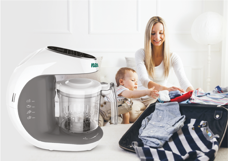 Neno, Cibo, parowy blender do zupek dla dzieci