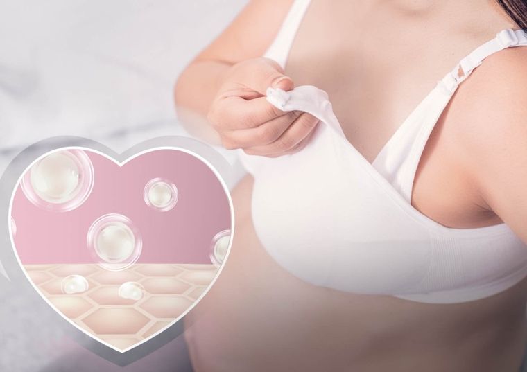 Neno, Fiore, hydrożelowe wkładki na pierś z lanoliną, 10 szt.