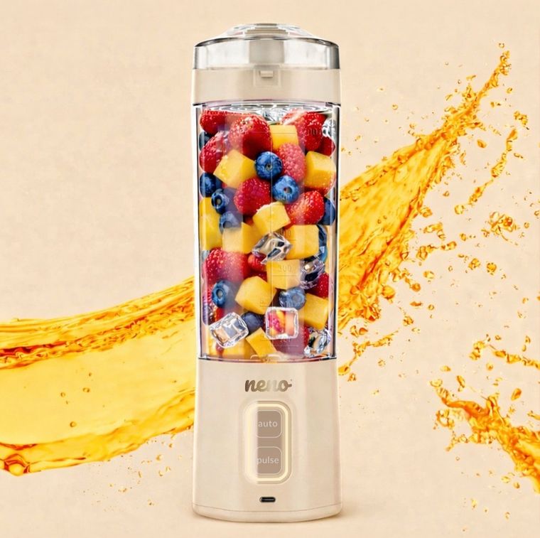 Neno, Fresco, przenośny blender, beżowy