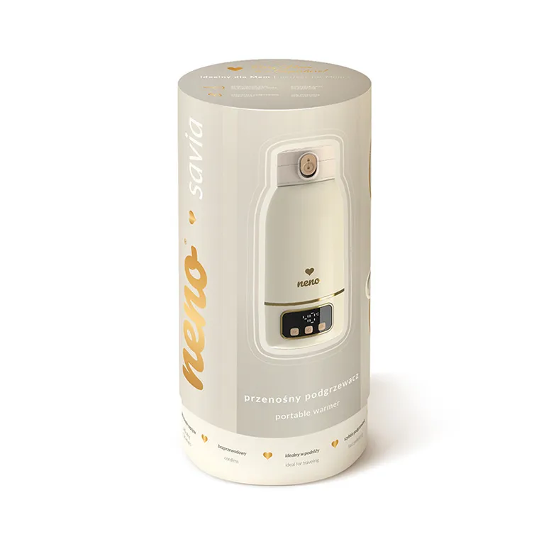 Neno, Savia, przenośny podgrzewacz, beżowy, 500 ml
