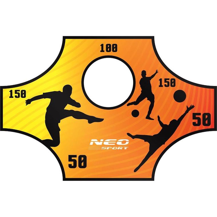 Neo-Sport, mata celnościowa do bramek, 180-120 cm