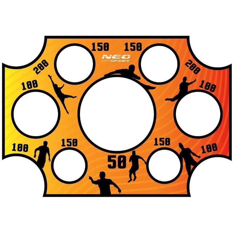 Neo-Sport, mata celnościowa do bramek, 215-150 cm