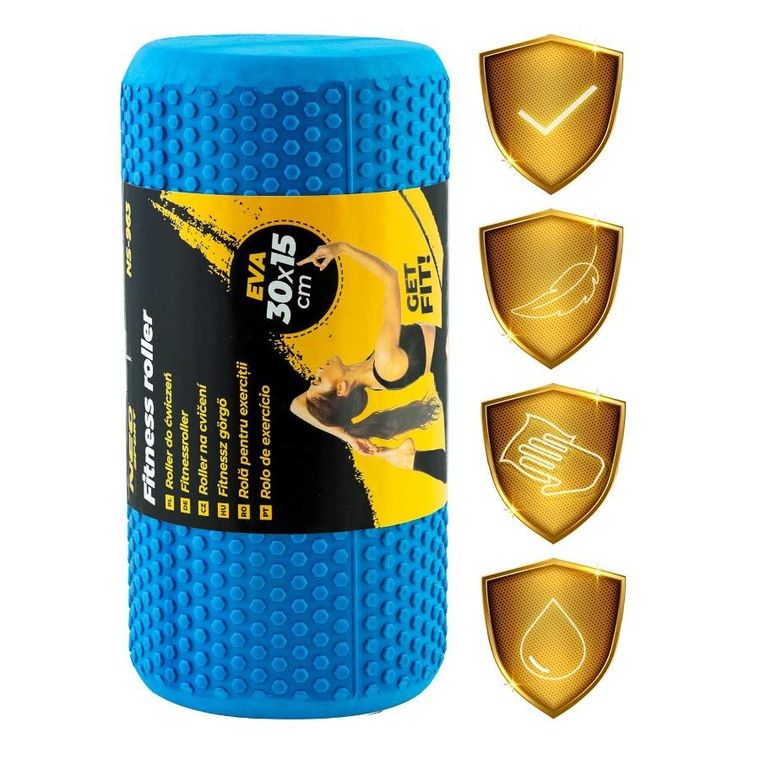 Neo-Sport, roller do ćwiczeń, niebieski