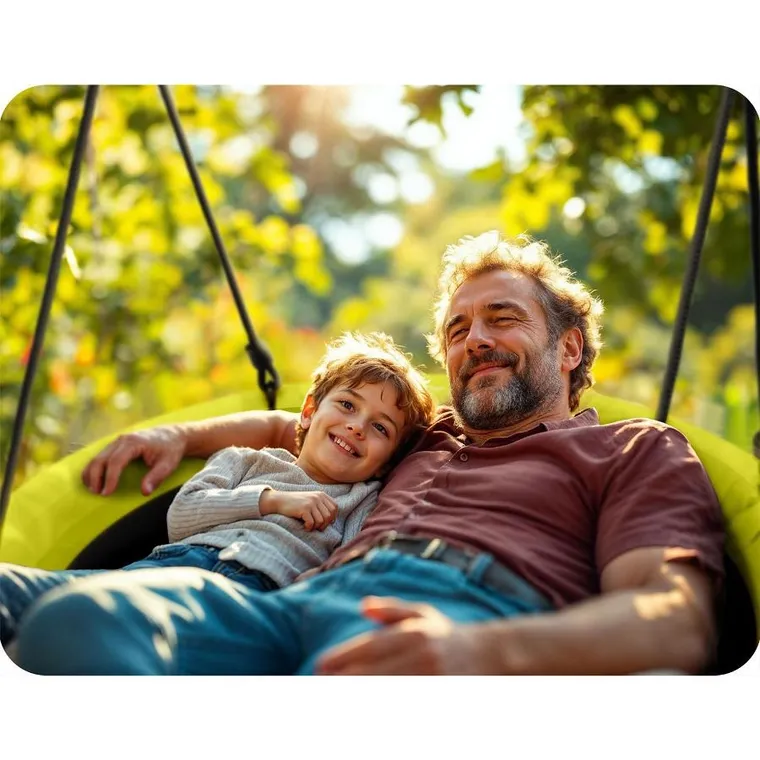 Neo-Sport, Swingo, huśtawka bocianie gniazdo, 100 cm