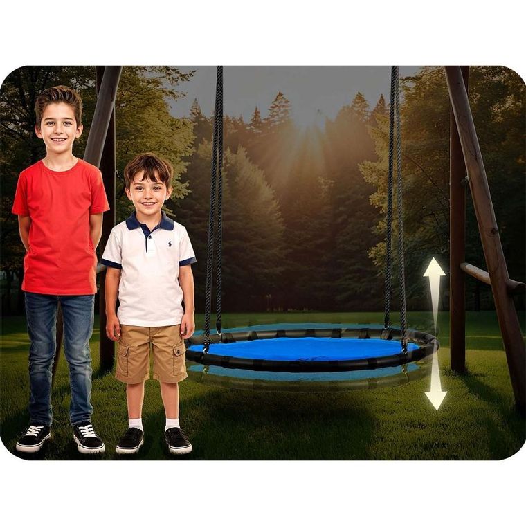 Neo-Sport, Swingo, huśtawka bocianie gniazdo, 120 cm