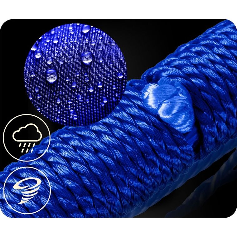 Neo-Sport, Swingo, huśtawka okrągła, bocianie gniazdo, niebiesko-czerwona, 95 cm