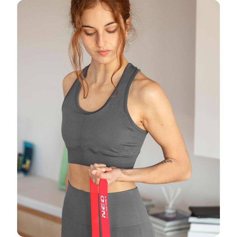 Neo-Sport, taśma oporowa do ćwiczeń, zestaw, 5 szt.