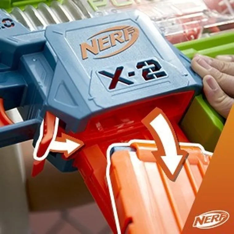 Nerf Elite 2.0, Double Punch, wyrzutnia i 50 strzałek