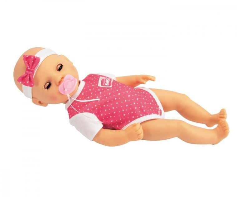 New Born Baby, głodna lalka bobas z nocnikiem, 38 cm