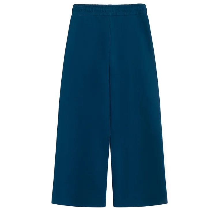 Niebieskie spodnie dresowe wide leg NOWEAR