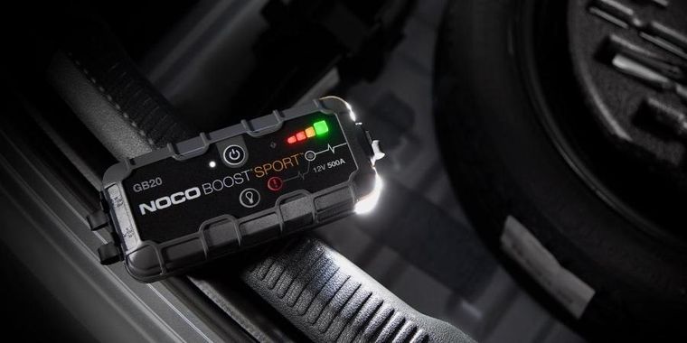 Noco, GB20 Boost, powerbank, 12V, 500A, Jump Starter