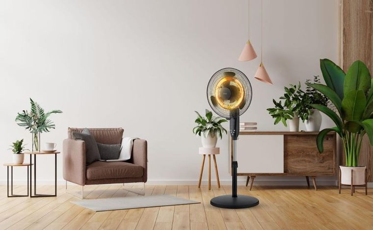 N'oveen, wentylator 2w1 z funkcją grzania, F740 16”/40cm