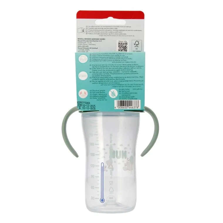 Nuk, butelka do nauki picia, owca, 260 ml