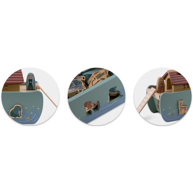 Nukido, Arka Noego ze zwierzątkami, drewniana