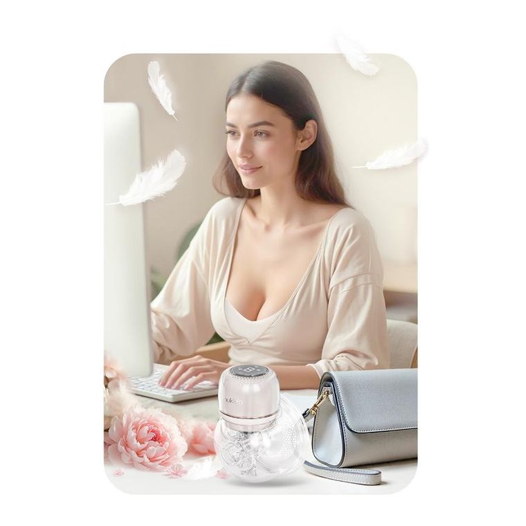 Nukido, laktator elektryczny, trójfazowy, beżowy, NK-963