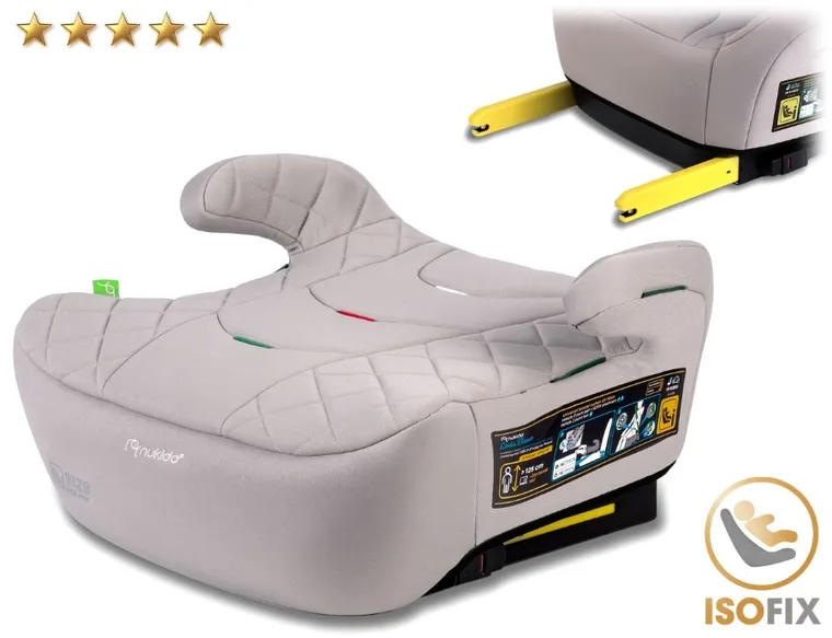 Nukido, Louis, podstawka samochodowa, szara, 125-150 cm