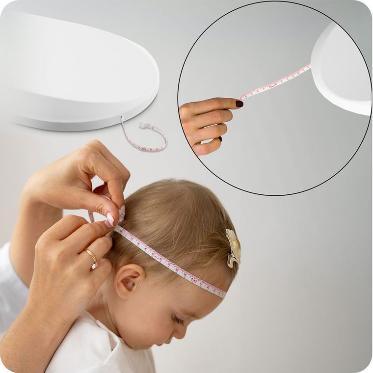 Nukido, NK-950, elektroniczna waga dla niemowląt, biała